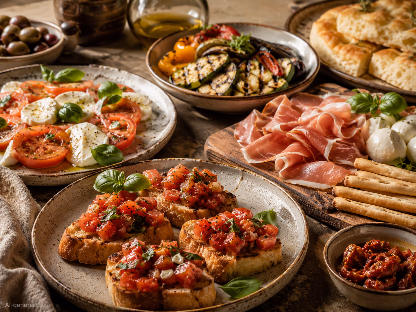 Forretter – Antipasti hos Pasta Sentral