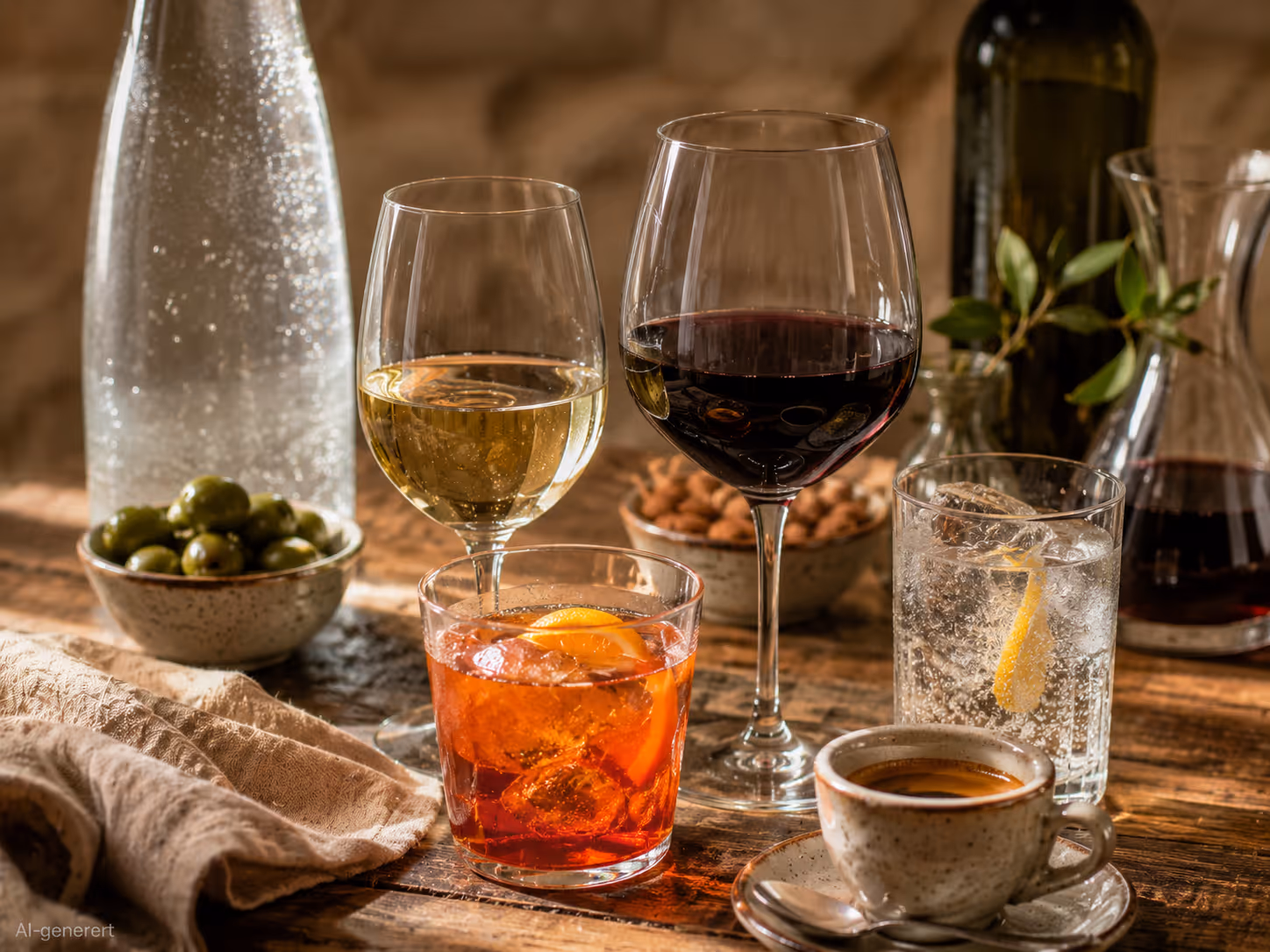 Drikke – Bibite hos Pasta Sentral